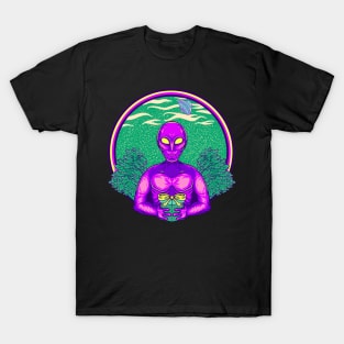 Alien Christmas T-Shirt